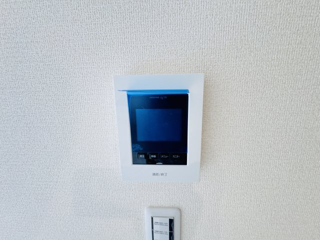 流山市松ヶ丘４丁目新築戸建【東小学校：10分】のセキュリティ|来客時も安心のTVモニター付きインターフォン