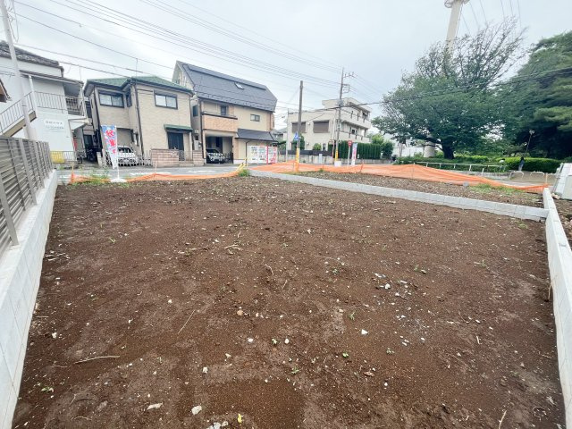 【所沢市緑町2丁目】建築条件なし売地の外観