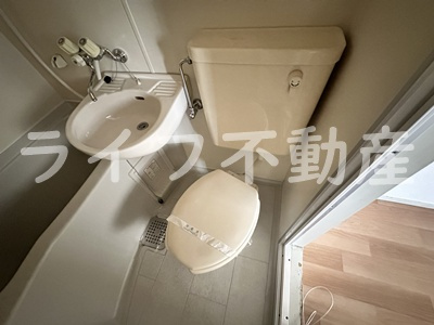 ホワイティ大今里のトイレ|シンプルで使いやすいトイレです