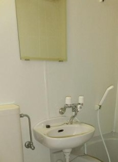 ガウディＸの洗面所