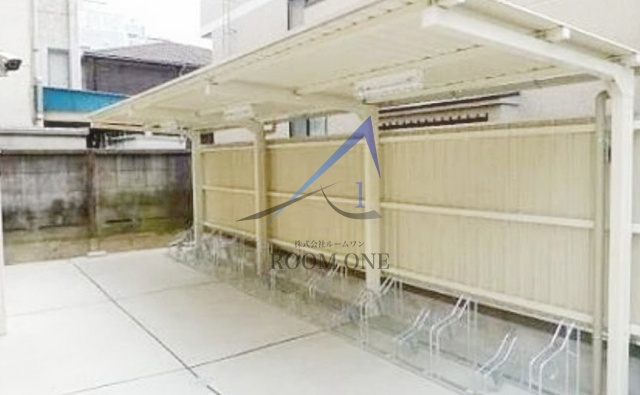ラヴィエント綾瀬のその他共用部分|駐輪場です。