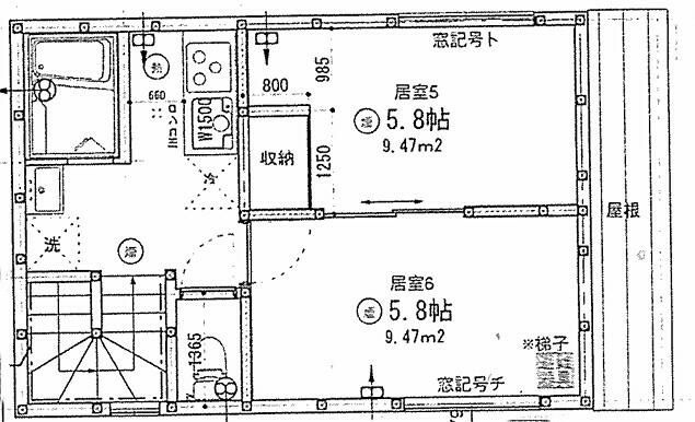 【間取り】 | エスポワールＥＭＡ　ＩＩ