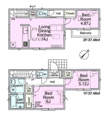 【間取り】 | 練馬区大泉町2丁目　新築分譲住宅　全1棟（成増店） | ※図面と現況が異なる場合は現況優先となります。
