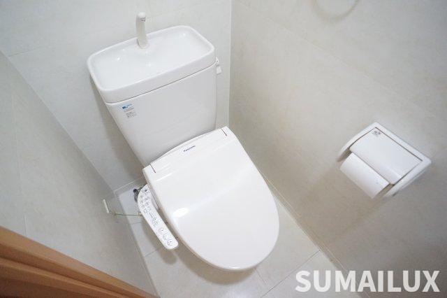 熊本市東区保田窪３丁目の賃貸マンションのトイレ