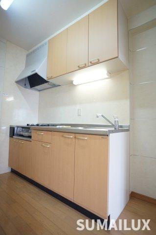 熊本市東区保田窪３丁目の賃貸マンションのキッチン