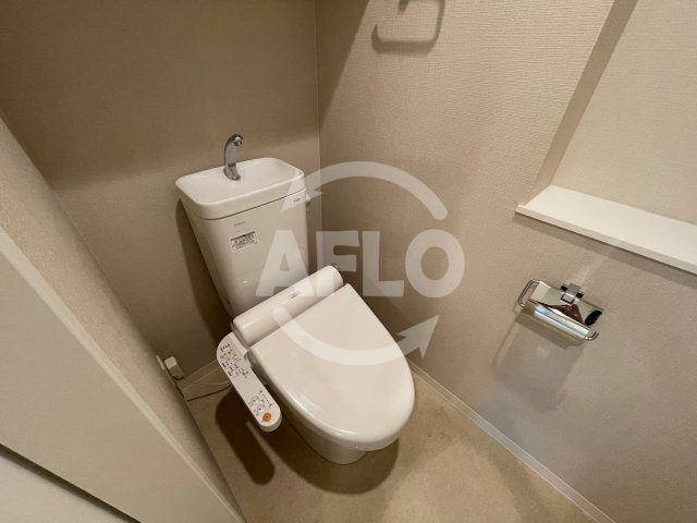 パークアクシス心斎橋のトイレ|パークアクシス心斎橋　温水洗浄便座