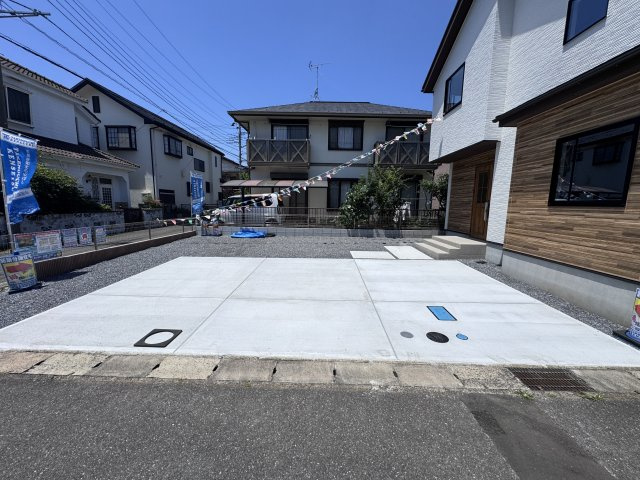 流山市駒木台新築戸建（駒木台２期）の駐車場|駐車スペース・並列3台駐車可