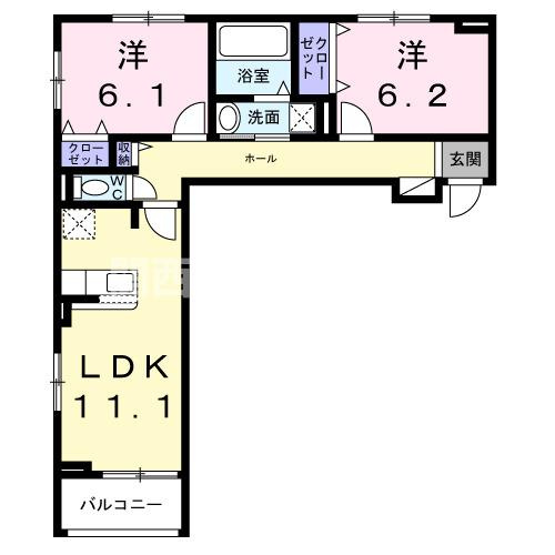 【間取り】 | グレース讃良