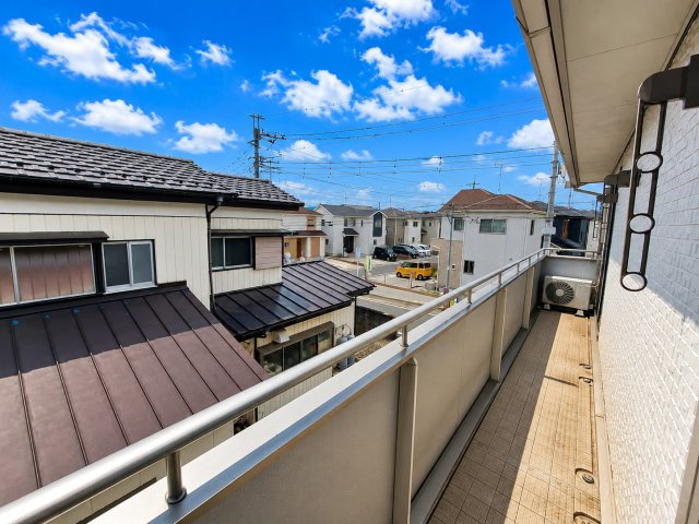 高崎市三ツ寺町大和ハウス施工中古住宅のバルコニー