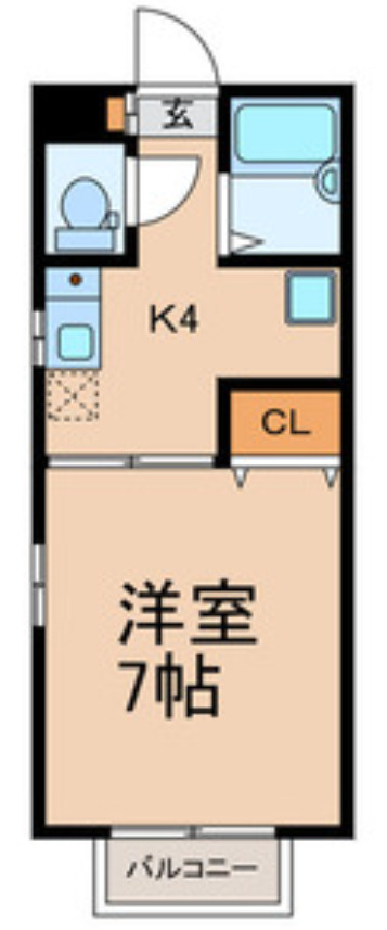 MKハイツの間取り