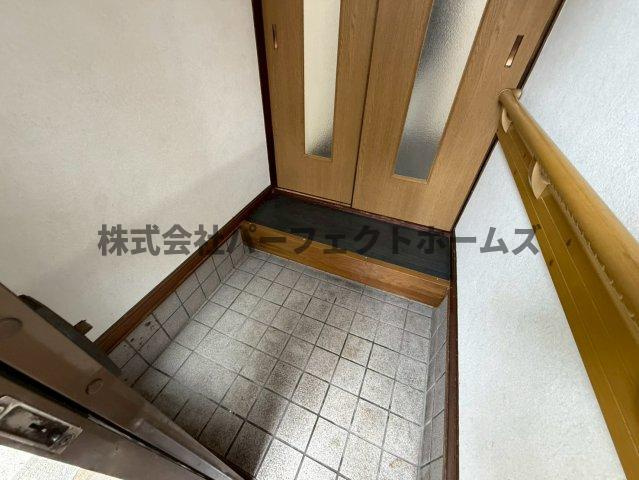 星丘1丁目テラスの玄関|毎日通る玄関はこちらです