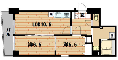 【間取り】 | ラフィーネカワムラ | 間取り