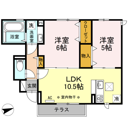 【間取り】 | クレアンジュ