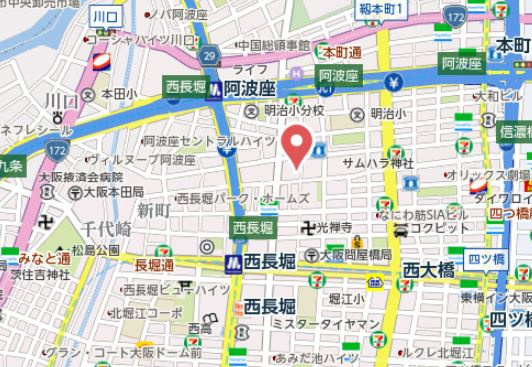 【地図】 | グランロード立売堀