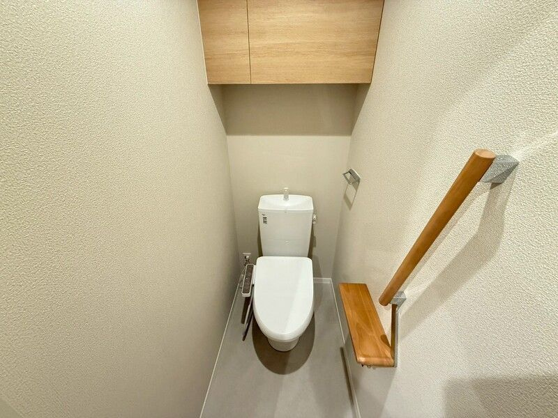 福岡市博多区麦野６丁目のアパートのトイレ