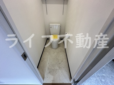 マンション山口のトイレ|ゆったりとした空間のトイレです