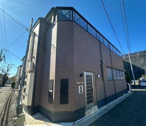 東村山市野口町１丁目のアパートの外観