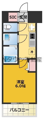 【間取り】 | ディアレイシャス上前津 | 間取りです。