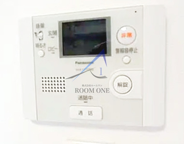 ブライズ浅草のセキュリティ|モニター付きインターホンです。