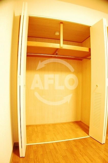 アンシャンテ南堀江の収納|アンシャンテ南堀江　クローゼット