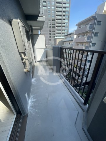 ライラック上本町のバルコニー|ライラック上本町　バルコニー
