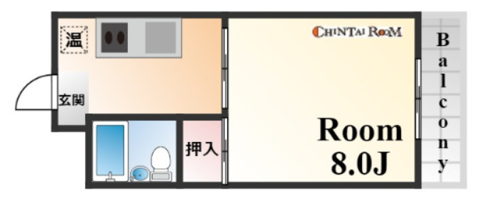 晃ハイムの間取り