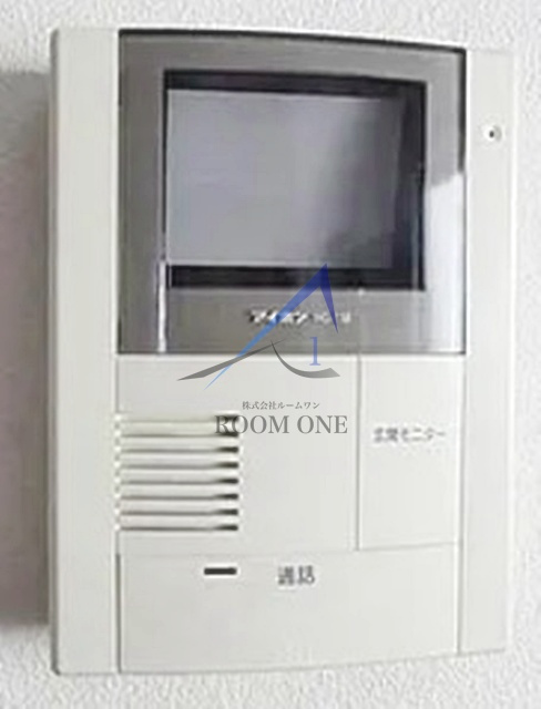 サニーヒルヒバリⅦのセキュリティ|モニター付きインターホンです。