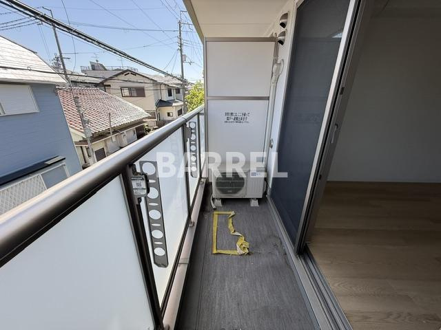 AILE石橋Ⅱのバルコニー