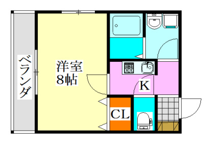 【間取り】 | ソレイユ津田沼