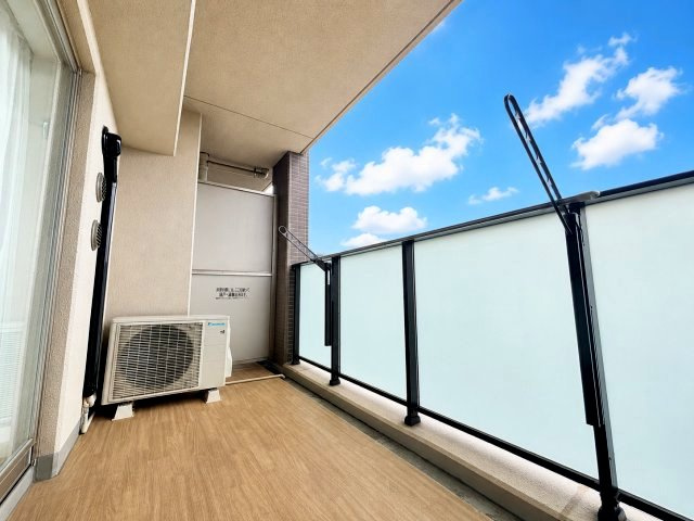 奥行きのあるバルコニー★