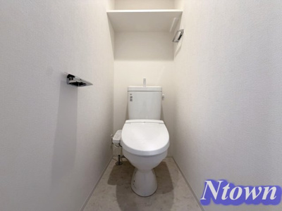 【トイレ】 | メイクスアート黒川 | 清潔感のあるトイレです