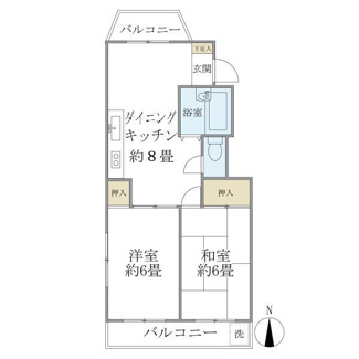 【間取り】 | ファミール若月