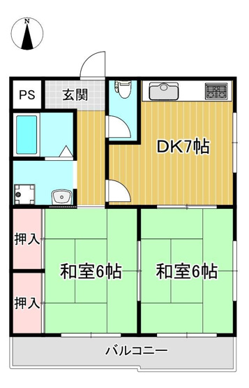 【間取り】 | グリーンピア高槻