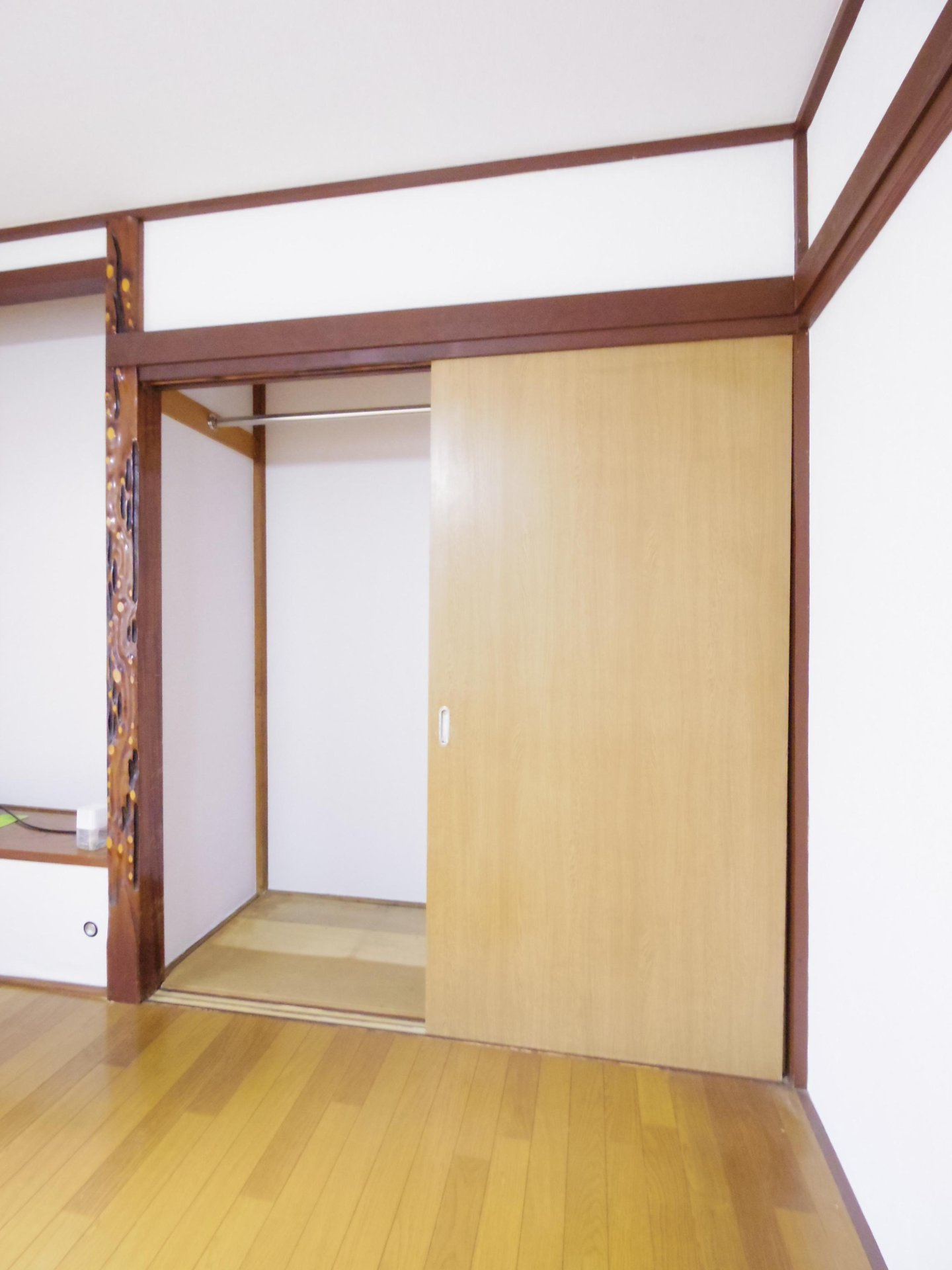 秋津戸建の収納