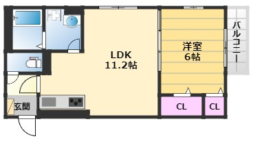 【間取り】 | ラ・フォンテ久米田