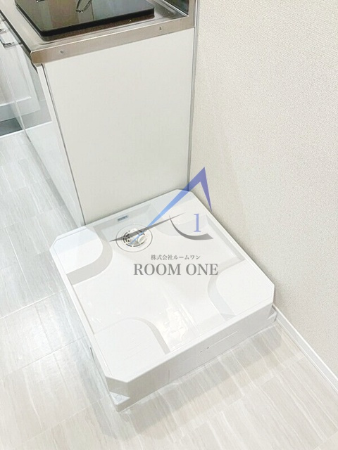 コアクレスト下新城の設備|洗濯機置き場です。