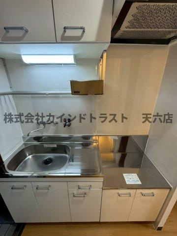 天満グリーン土井マンションのキッチン|キッチンでお料理をお楽しみください