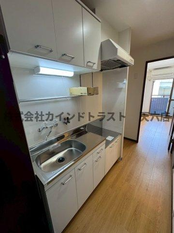 天満グリーン土井マンションのキッチン|お料理しやすいキッチンです