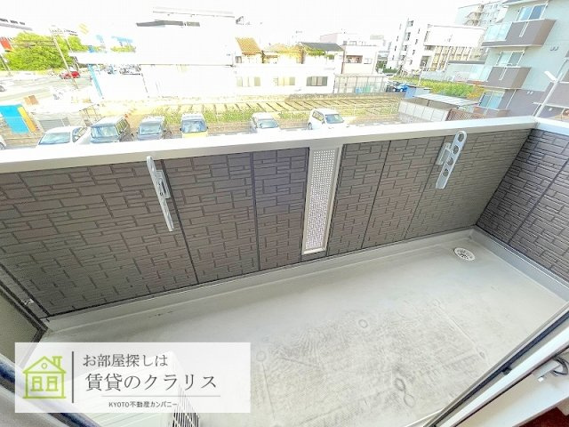 コンフォールZEN W棟のバルコニー