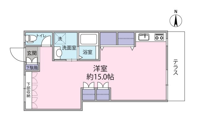 【間取り】 | サンパレス