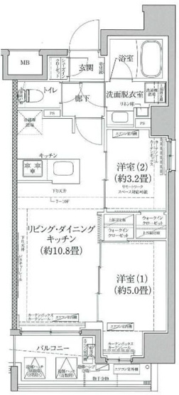【間取り】 | プロスタイルウェルス浅草アイル | 間取り