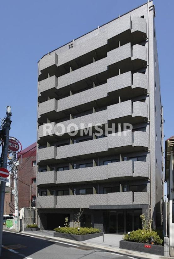 ルーブル西早稲田弐番館の外観パース