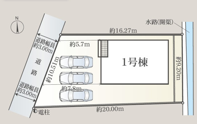 【区画図】 | 裾野市深良 3期 新築一戸建て | 区画図です