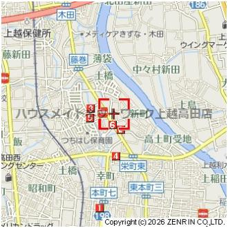 セジュールＮＫ　Ａの地図|位置図
