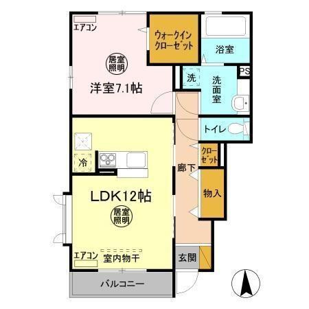 ピアヒルズ桜ヶ丘　Ｄ