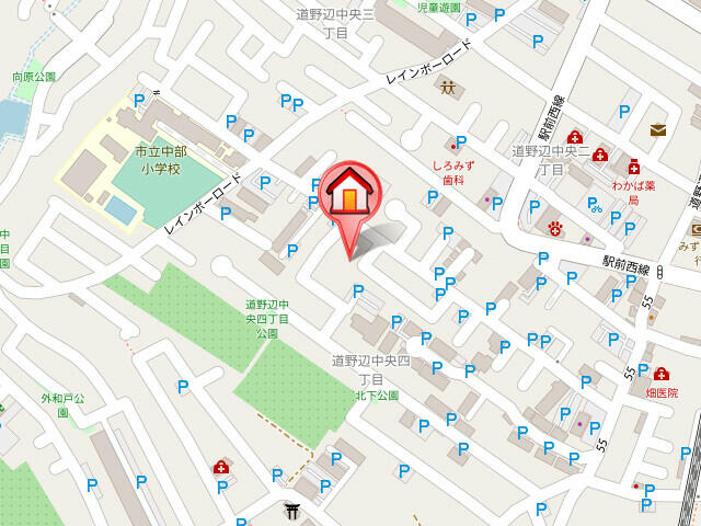 鎌ヶ谷戸建ての地図