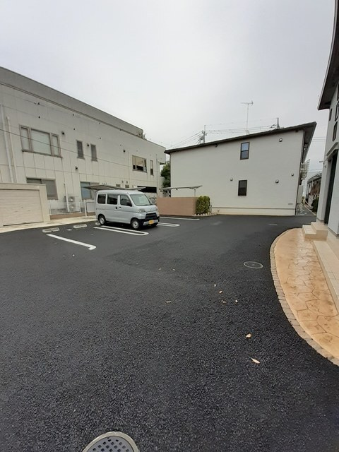 グリーンパークⅡの駐車場