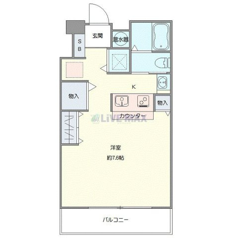 【間取り】 | ヴィラ・ハーモニー中目黒