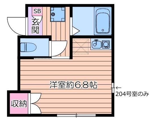 エテルノアの間取り