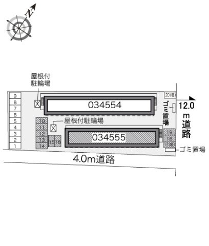 レオパレスロワジール西野Ｂのその他